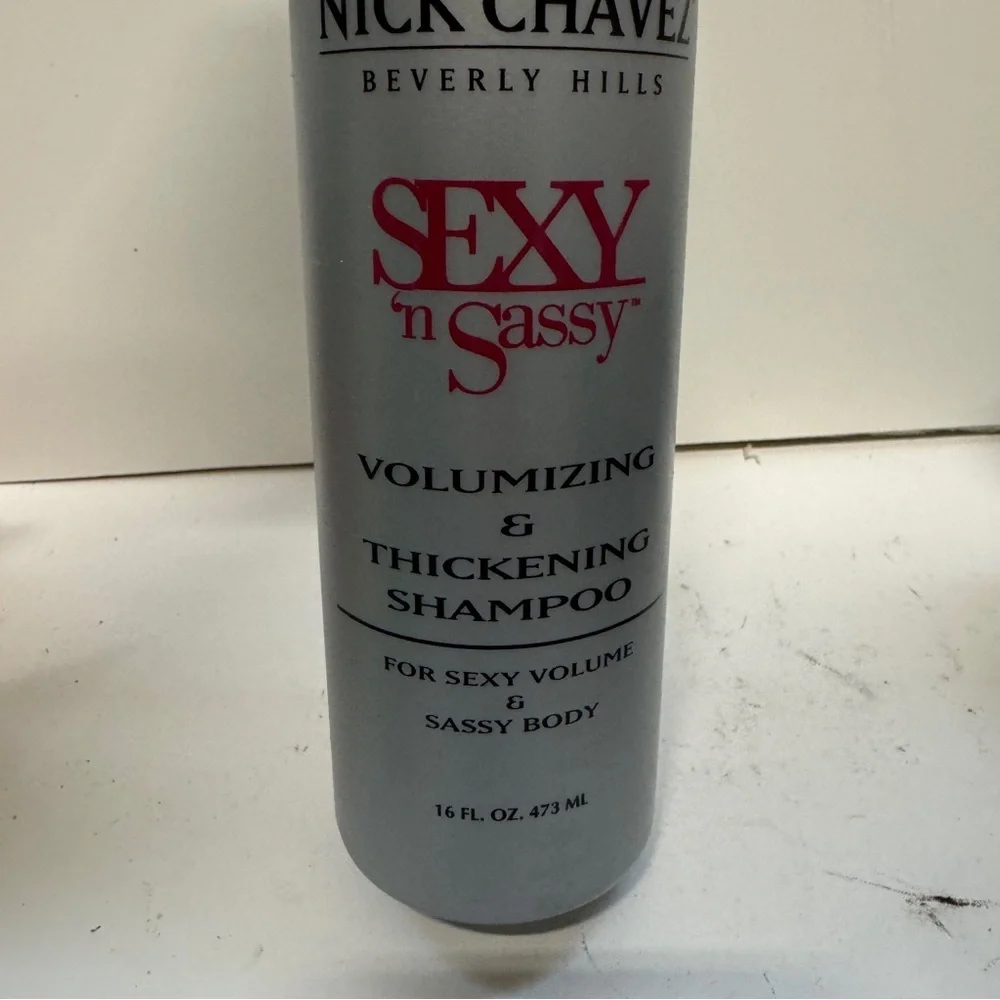 Nick Chavez Sexy N Sassy Volumzing Thickening Shampoo 16 OZ
